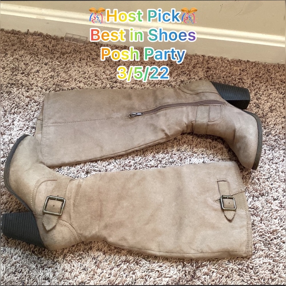 Forever 21 High Heel Winter Boots